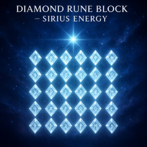 Diamond Rune Block – Sirius Energy, 33 runes