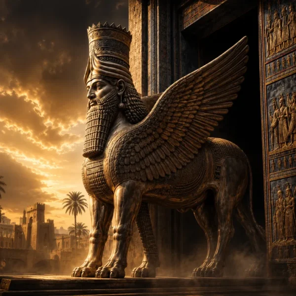 Wings of Lamassu. Protection with the cutting off of necro-attachments.