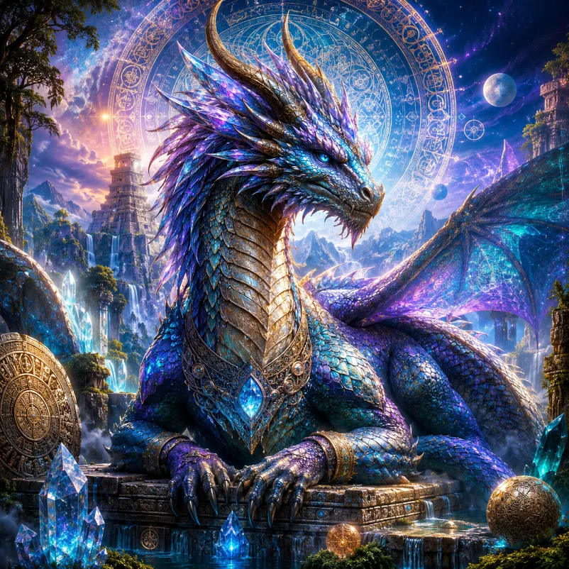 "THE DRAGON TABLETS" HIGH-VIBRATIONAL COSMOLOGY SYSTEM OF THE NEW AGE - Image 2
